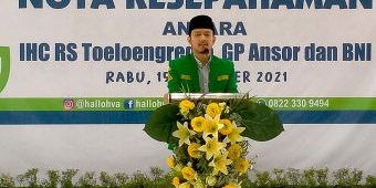 GP Ansor Kediri, RS HVA Tulungrejo, dan BNI Tandatangani MoU di Bidang Kesehatan