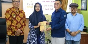 Wabup Gresik Apresiasi Peluncuran Buku Antologi Cerpen Jejak Kata Remaja
