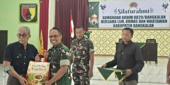 Dandim 0829 Bangkalan Gelar Silaturahmi dengan Wartawan, LSM, dan Ormas