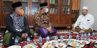 Mantan Gubernur Jabar Kang Aher Silaturahim ke Ponpes An Najiah Sidosermo Surabaya
