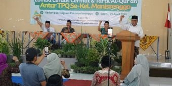 Wawali Kediri Beri Semangat Peserta Lomba Tartil dan Cerdas Cermat Al-Quran di Manisrenggo