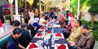 Gubernur Khofifah Gelar Tasyakuran HPN 2026 Bersama Wartawan di Grahadi