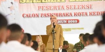 Wali Kota Kediri Motivasi Calon Paskibraka