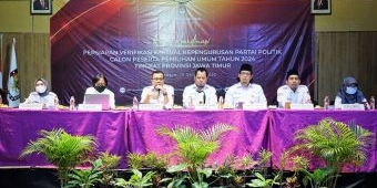 Jelang Verifikasi Faktual Pemilu 2024, KPU Jatim Gandeng Parpol dan Stakeholder Samakan Persepsi