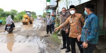 Gampang Rusak Akibat Luapan Sungai, Jalan Beciro Sidoarjo Akan Dibeton 1,7 Km