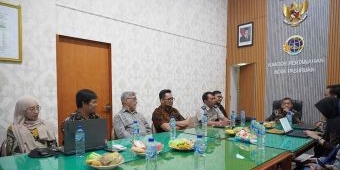 Kantah Kota Pasuruan Supervisi Peta ZNT