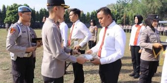 Kapolres Madiun Beri Apresiasi ke Anggota Berprestasi