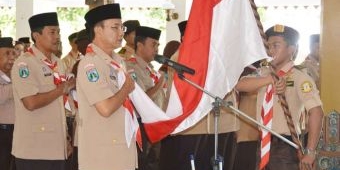 Bupati Ngawi Dilantik Jadi Ketua Mabicab Pramuka