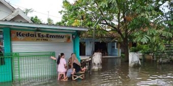 Afvour Watudakon Jombang Meluap, Ratusan Rumah Warga Terendam