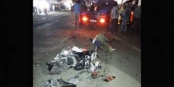 Kecelakaan di Bendorejo Trenggalek: Mobil Hantam Motor, Dua Tewas