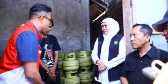 Pastikan Stok LPG Jatim Aman, Gubernur Khofifah Imbau Warga Tak Panic Buying