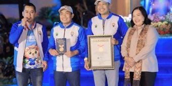 Sediakan Fasilitas Air Minum Selama Porprov IX Jatim, Perumda Tugu Tirta Raih Rekor MURI