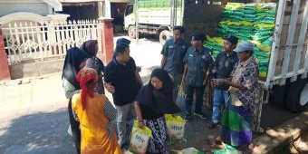 Polres dan BEM Pasuruan Raya Distribusikan 5 Ton Beras Murah ke Berbagai Desa
