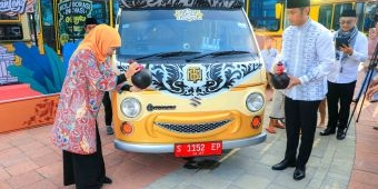 Bersama Bupati Aditya, Gubernur Khofifah Luncurkan Bus Transportasi Pelajar Tuban