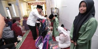 Ramadhan Berkah, Wali Kota dan Wakil Wali Kota Batu Hadiri Santunan Anak Yatim di Desa Sumbergondo