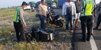 Terobos Lampu Merah, Pemoto Lamongan Tertabrak Pajero di Simpang JLU Dinoyo Lamongan