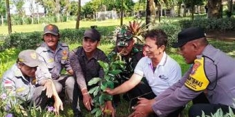 DKD Kota Kediri Gandeng TNI, Polri dan Warga Gelar Aksi Tanam 1.000 Pohon Rempah