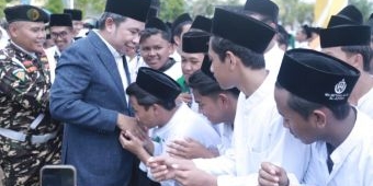 Di Hadapan Ribuan Santri, Bupati Jember Sampaikan Hal ini saat Peringatan HSN 2025