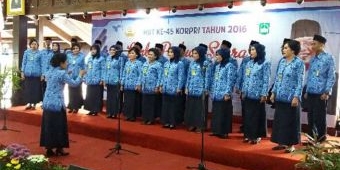 Lomba Paduan Suara Korpri Pemkab Malang, PDAM Juara