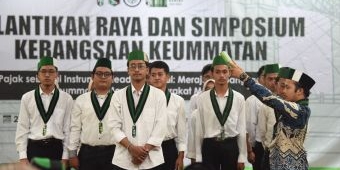 Gus Qowim Hadiri Pelantikan Raya HMI Cabang Kediri 2025-2026 serta Simposium Kebangsaan dan Keumatan