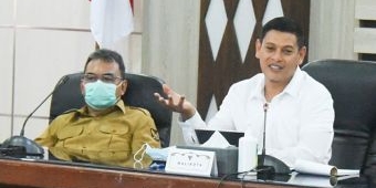 Pimpin Rapat HLM TPID, Wali Kota Kediri Minta Laju Inflasi Terus Dijaga