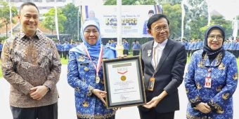 Pemprov Jatim Raih 2 Rekor Muri Pemetaan Talenta ASN Terbanyak di Indonesia