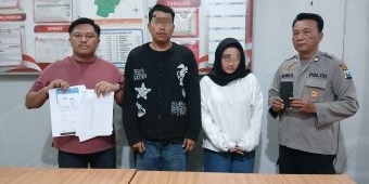 Polsek Cerme Gresik Bekuk 2 Warga Kediri yang Tipu Korban Rp47 Juta dengan Modus Pacaran Online