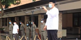Pimpin Apel Satpol PP, Wali Kota Pasuruan: Jangan Sampai Aset Pemerintah Kota Hilang