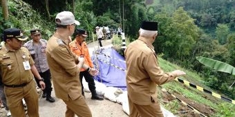 Longsor di Jabung, Bupati Malang Tinjau Lokasi