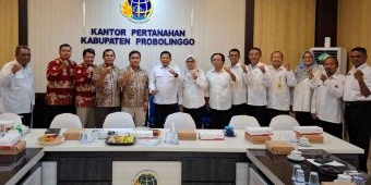 Komitmen Tuntaskan Pelaksanaan Sertifikasi Tanah Wakaf, Kantah Kabupaten Probolinggo Gandeng UINSA
