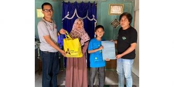 Disupport PT UTSG, PWI Santuni Keluarga Almarhum Wartawan di Tuban