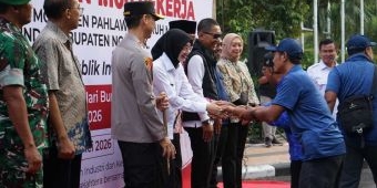 Wali Kota Kediri Berangkatkan 1.100 Pekerja Hadiri Peresmian Museum Marsinah di Nganjuk
