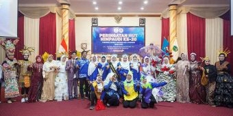 HUT ke-20 Himpaudi, Bunda PAUD Kota Pasuruan Sampaikan Komitmen Sejahterakan Guru