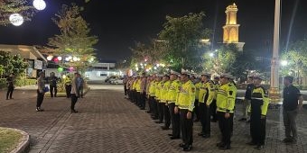 Polres Sidoarjo Patroli Malam Jaga Kamtibmas Jelang Pilkada Serentak 2024