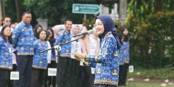 Pimpin Apel, Wali Kota Kediri Instruksikan Antisipasi Banjir