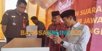 KPU Bangkalan Gelar Simulasi Pemungutan dan Penghitungan Suara Pilkada 2024