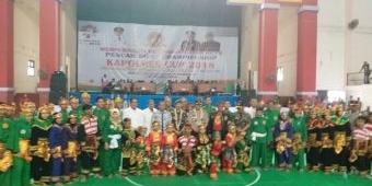 Peringati HUT Bhayangkara ke-72, Polres Gandeng PWI Bangkalan Gelar Kejuaraan Silat