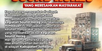 Resahkan Masyarakat dan Diharamkan MUI, Polres Jombang Tegas Larang Sound Horeg