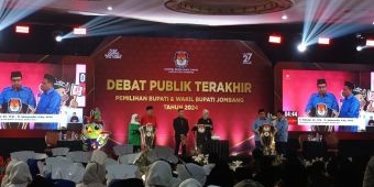 Panas! Saling Sindir soal Stunting hingga 'Kerpek' Catatan Warnai Debat Terakhir Pilbup Jombang 2024