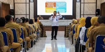 Dorong ASN Beretika, Jauhi Korupsi dan Narkoba, BKPSDM Kota Kediri Gelar Sosialisasi