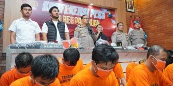 Polres Pasuruan Ungkap 104 Kasus dan Tangkap 71 Tersangka saat Operasi Sikat Semeru 2025