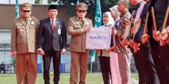 Pimpin Apel Bulan K3, Pj. Gubernur Jatim Tekankan Pentingnya Peningkatan Kapasitas SDM