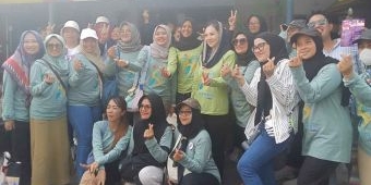 Sapa Warga Pakunden di Hari Santri Nasional 2024, Bunda Fey Gelorakan Semangat Santripreneur