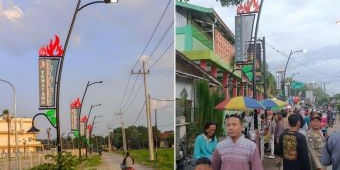 Tak Sekadar Terang, Lampu Hias Ikonik Jadi Magnet Ekonomi dan UMKM di Kecamatan