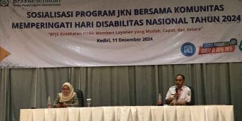 BPJS Kesehatan Cabang Kediri Gandeng Komunitas Penyandang Disabilitas untuk Sosialisasi Program JKN