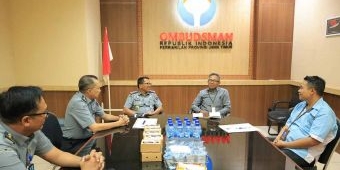 Sambut Kunjungan Kanwil Kemenkumham Jatim, Ombudsman Siap Optimalkan Fungsi Pengawasan