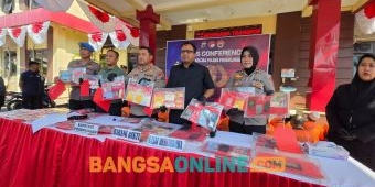 Dalam Sebulan Polres Probolinggo Amankan 28 Pelaku Narkotika dan Okerbaya