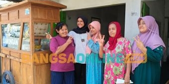 Di Manisrenggo Kota Kediri, Warga Dukung Bunda Fey Menang dan Lanjutkan Prodamas