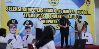 Tinjau Seleksi CPNS, Bupati Kediri: Jadilah ASN Terbaik