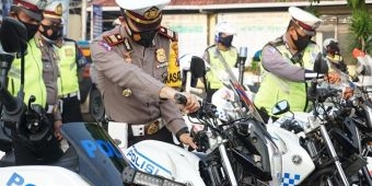 Gelar Apel Pasukan, Satlantas Polres Ngawi Tandai Dimulainya Operasi Zebra Semeru 2020